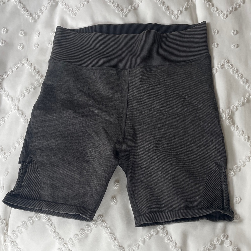 Women's Gray Biker Shorts